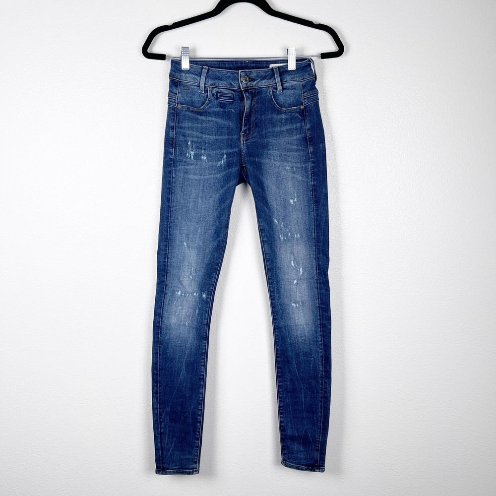 G Star Women's Skinny Jeans blue Sz 25